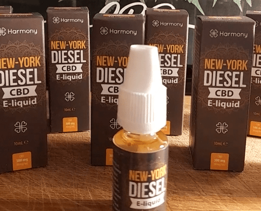 E-liquide CBD New York Diesel - L'Évasion Urbaine